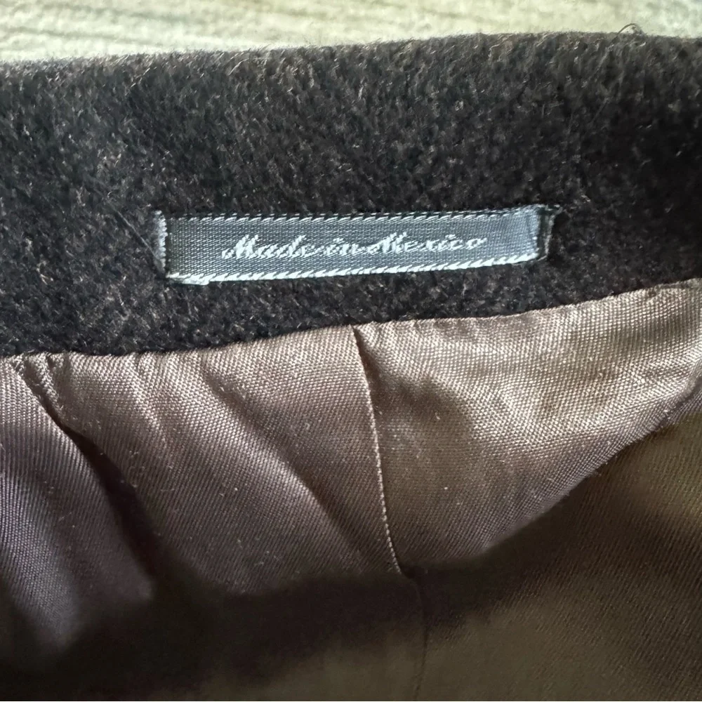 Cardinal of Canada Graham topcoat brown wool cashmere 42 / large